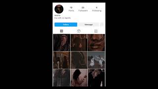 If my characters has instagram If my characters has instagram