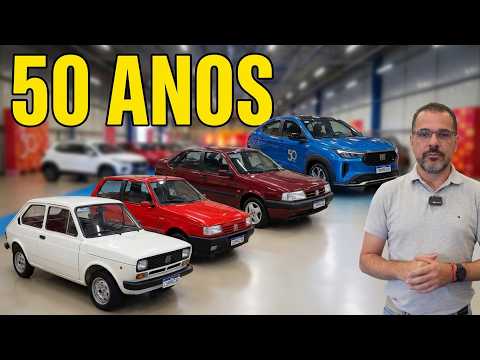 50 Years of Fiat in Brazil - The Brand's Historic Models