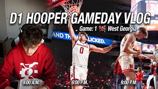 D1 HOOPER GAMEDAY VLOG // GAME #1 VS WEST GEORGIA
