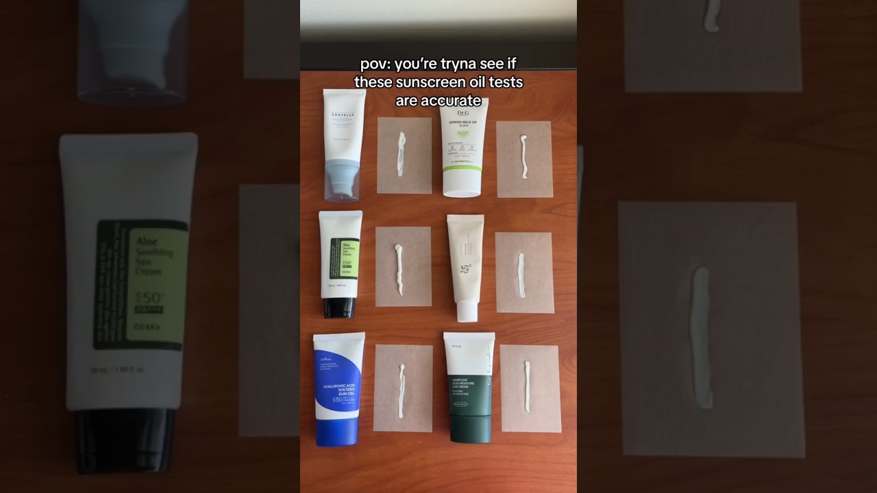 *// Sunscreen Oil test//* Link 👇 