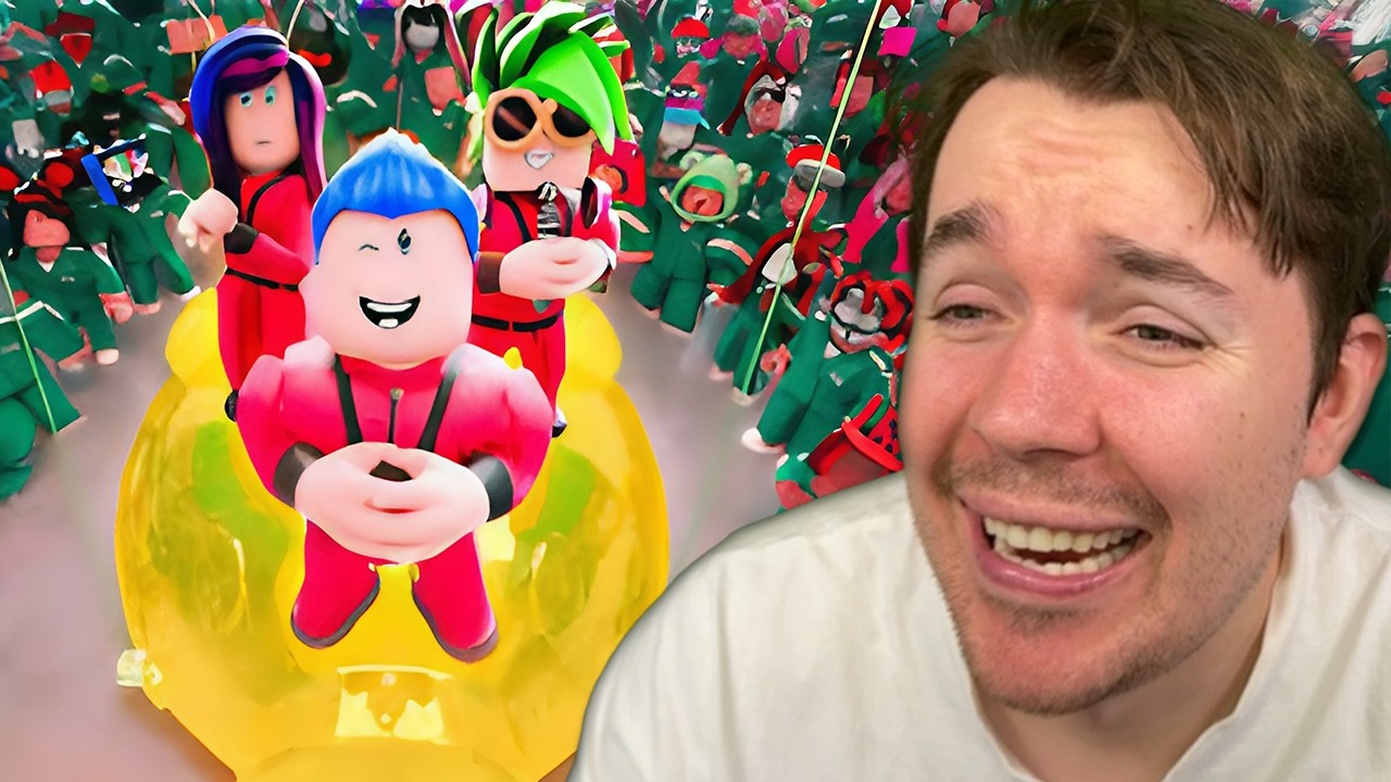 I WASNT ALLOWED TO BE IN RB BATTLES SQUID GAME