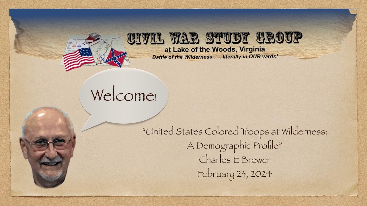 United States Colored Troops at Wilderness: A Demographic Profile