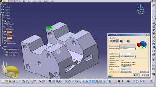 Catia V5 Essentials05 Drafting 003 Apply Material Measure