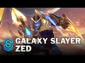 Galaxy Slayer Zed Wild Rift Skin Spotlight