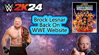 WWE 2K24 ● Download The Real Brock Lesnar NOT The CAW