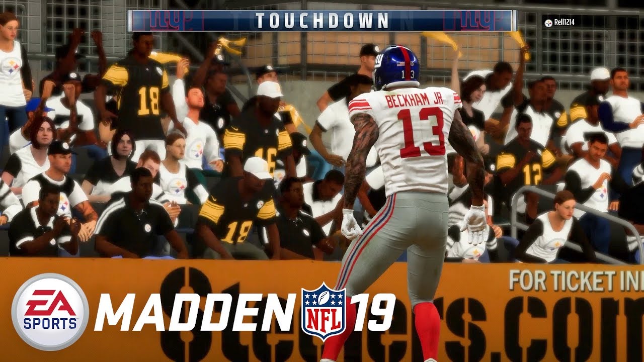 ODELL BECKHAM JR AND ANTONIO BROWN ARE UNSTOPPABLE! Madden 19 Online Ranked Gameplay