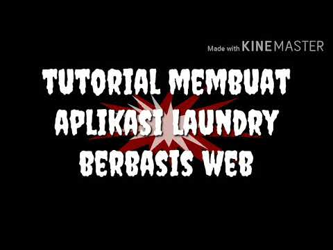 Tutorial membuat aplikasi laundry berbasis web - YouTube