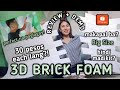 30 PESOS 3D FOAMBRICKS WALLPAPER FROM SHOPEE Review + Demo | Sulit ba o Scam lang? | The Mandap Gang