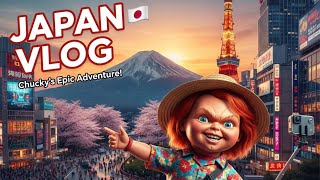 CHUCKY EXPLORES JAPAN! Shibuya, Osaka \& More! 😈✨