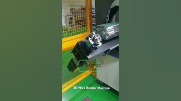 Stainless Steel Wire Bender Machine 3D Wire Bending Machine #wirebender