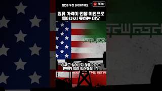 전쟁은 끝나가지만 원유 시장은 이전으로 돌아가지 못하는 이유. 가장 두려워했던 시나리오가 현실이 된 상황.