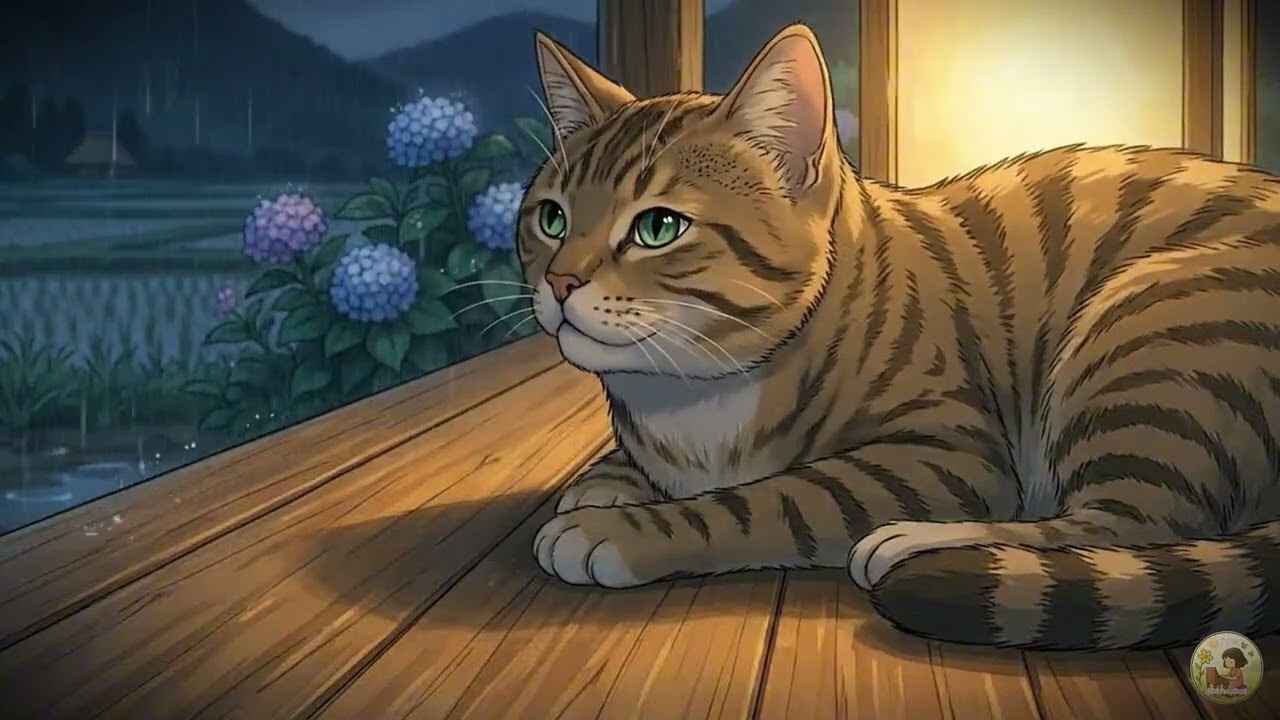 ASMR утренние ритуалы без разговоров | реалистичные звуки легкого дождя для сна | звуки дождя для...