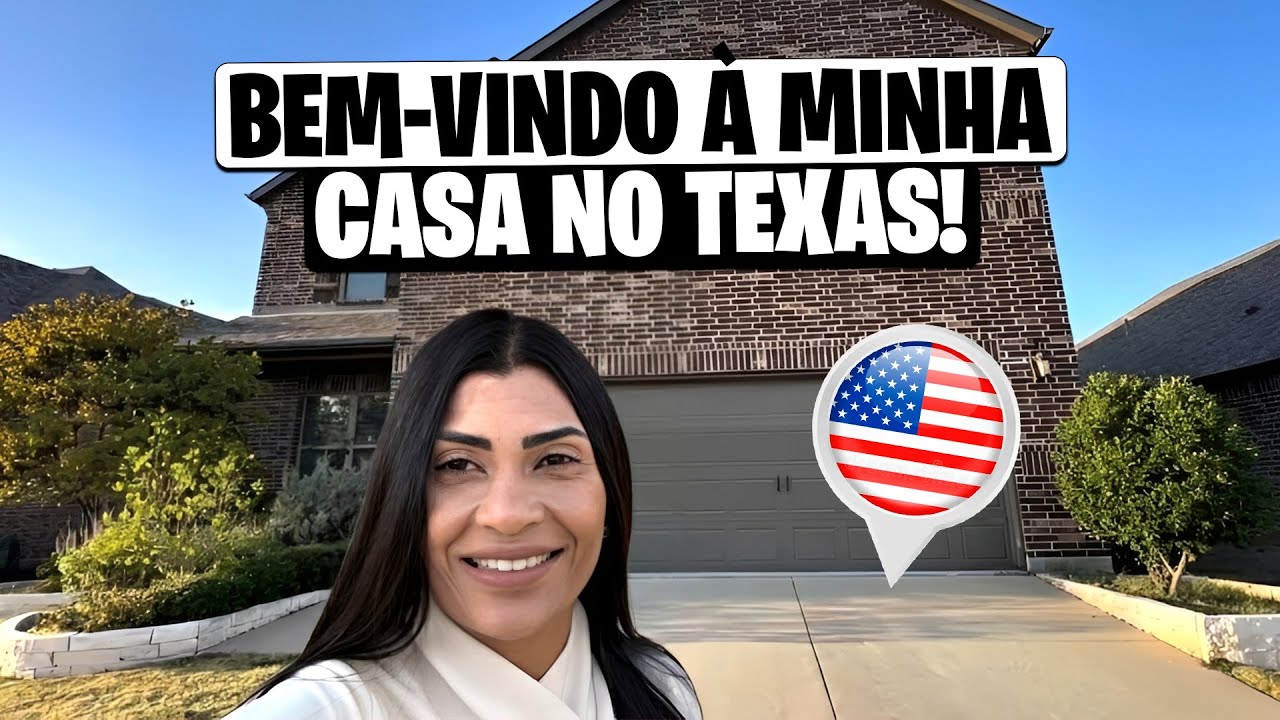 FINALMENTE MOSTREI A MINHA CASA NO TEXAS | TOUR PELA CASA NOS EUA