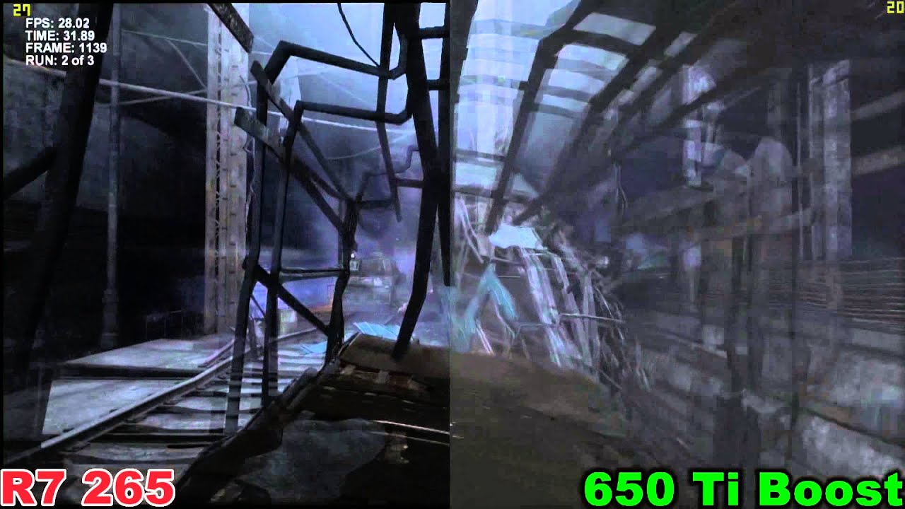 R7 265 vs GTX 650 ti boost  (test only)