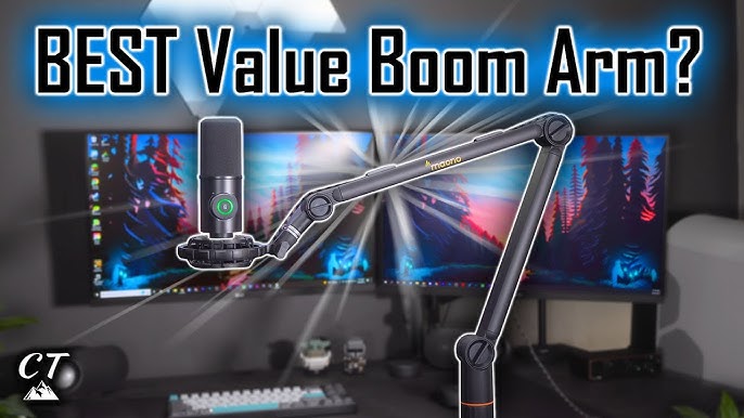 The 3 Biggest Benefits Of Using A Boom Arm
