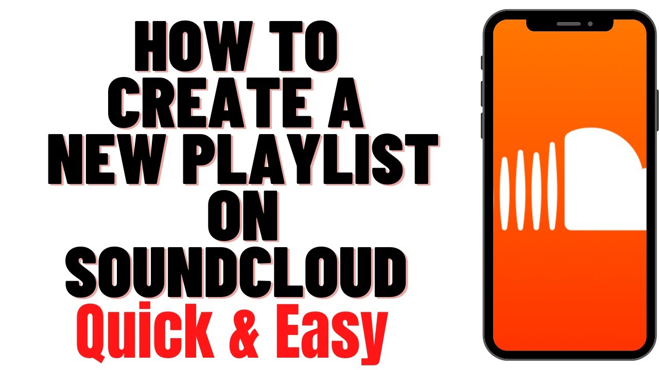 HOW TO CREATE A NEW PLAYLIST ON SOUNDCLOUD