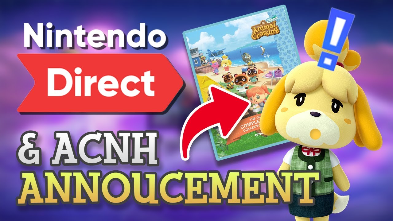 Nintendo Direct Revealed & Animal Crossing New Horizons Announcement  (Official Guide Details) - YouTube
