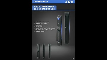 Hướng dẫn cài đặt App Tuya Smart cho khóa điện tử ZKN-402 | Khóa ZUB