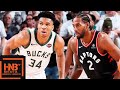 Toronto Raptors vs Milwaukee Bucks - Game 1 - Full Game Highlights | 2019 NBA Playoffs