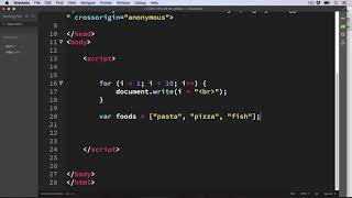 #28 For Loop in JavaScript