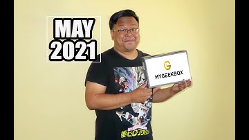 My Geek Box MAY 2021 Mystery Subscription Box unboxing & review! MyGeekBox