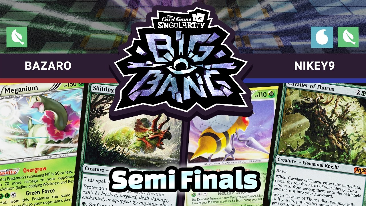 Card Game Singularity - Semi Finals - Bazaro vs Nikey9 (Big Bang Season Finale Tournament)