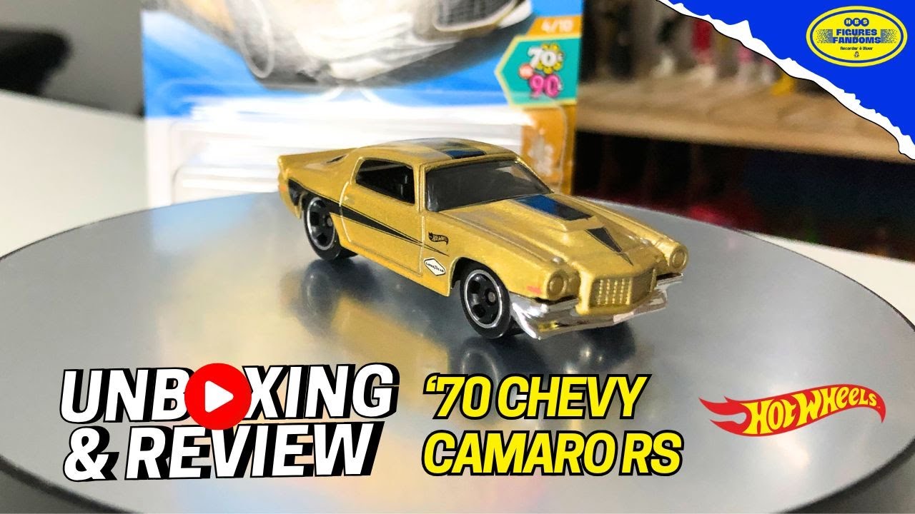 HOT WHEELS '70 CHEVY CAMARO RS Unboxing e Review - YouTube