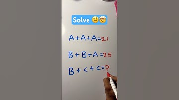 Can You Solve This Alphabet Math Puzzle? 🔤🧠 #mathpuzzle #shorts