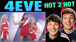 4EVE - 'HOT 2 HOT' Special Performance REACTION!!
