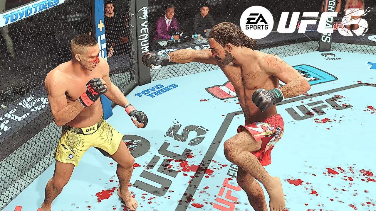 Edson Barboza Vs. Matt Merced - The GOATS Vs. Merced Volume 2 - EA Sports UFC 5 (PS5)