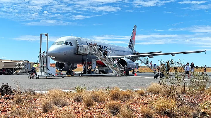 Full Flight - Ayers Rock/Uluru to Melbourne Jetstar JQ665 Airbus 320-200