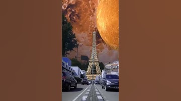 Planetary Collision Cataclysmic Power of Falling Planets #vfxworld #plants #magic #vfx #shorts