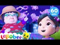 Stargazing Lullaby | Lellobee City Farm Sing Along | Learn ABC 123 | Fun Cartoons | Moonbug Kids