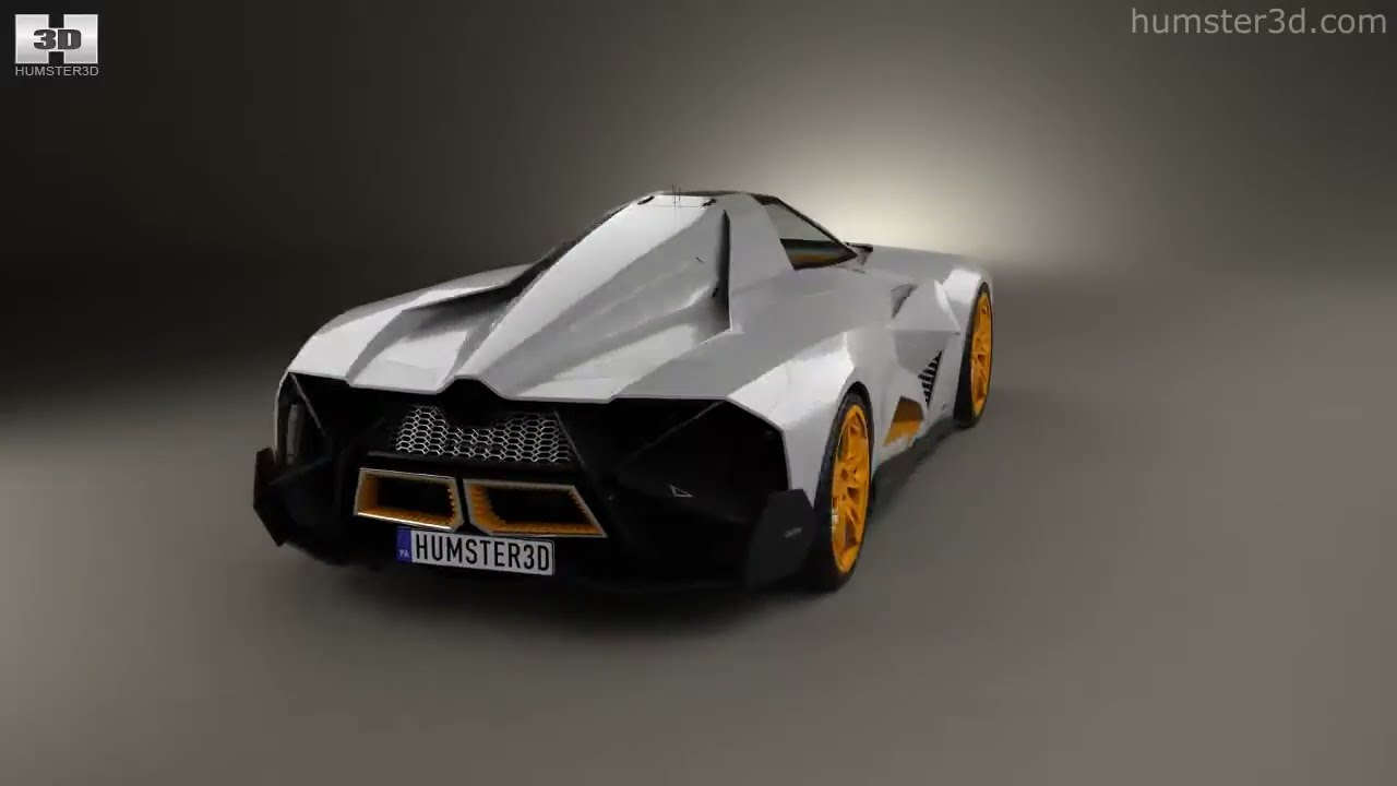 Спиди гонщик на Lamborghini Egoista