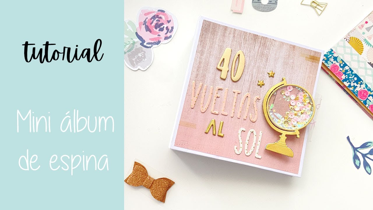 Hacemos un mini álbum dandole una segunda vida a papeles que no nos gustan