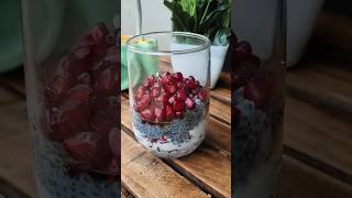 HOW TO MAKE summer dessert easy healthy simple with home made ingredients #shorts