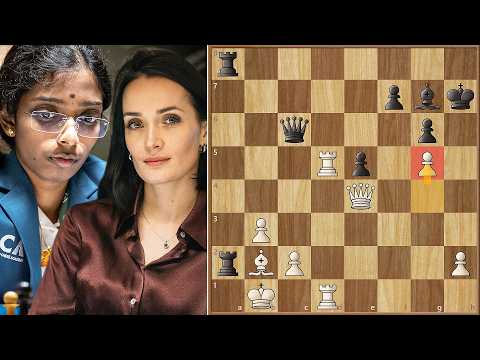 The Challenger! || Vaishali Vs Kateryna Lagno || Fide Women's Candidates Tournament 2026 R14