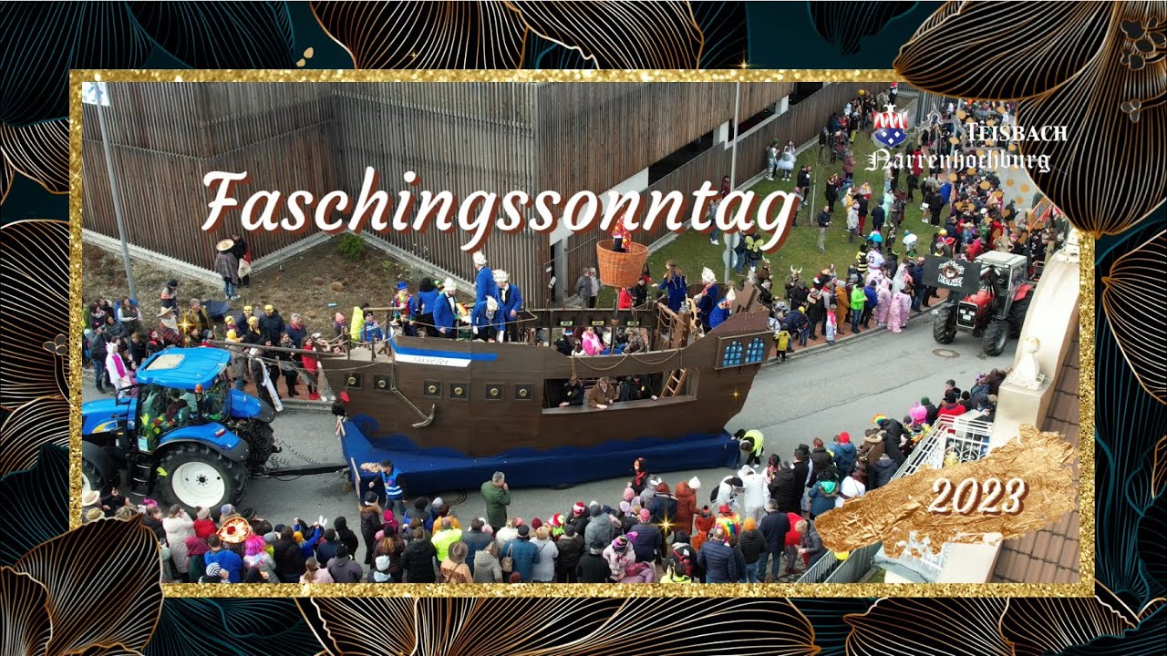 Großer Faschingsumzug am Faschingssonntag 2023 - Narrenhochburg Teisbach