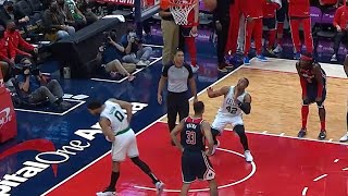 Al Horford rebound flinch 😀 Wizards vs Celtics