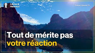 Peace begins when we stop reacting to everything (ep. 174)