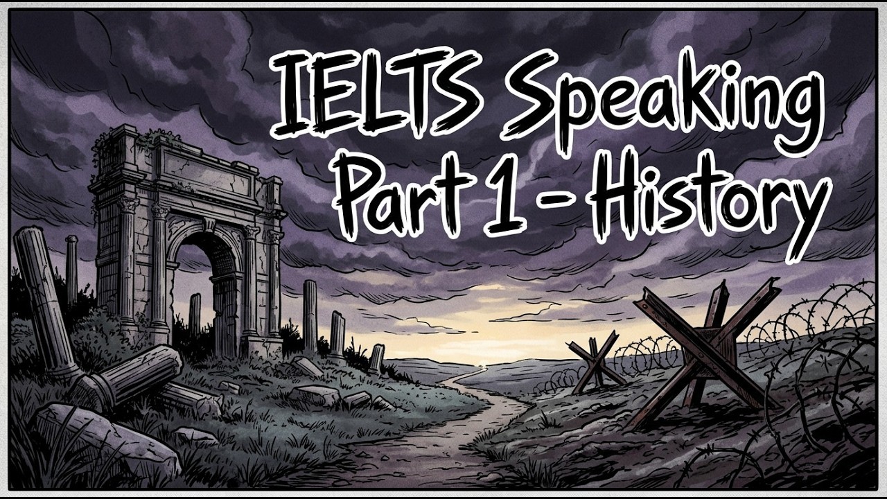 IELTS Speaking Part 1 – History - YouTube