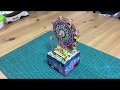Assemble and install wooden music box - Laputa: Castle in the Sky