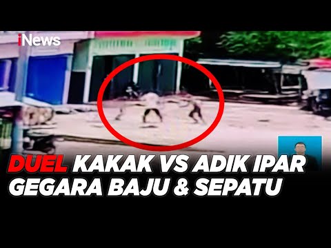 Video Duel Maut Kakak vs Adik Ipar, Hanya Gegara Baju dan Sepatu #iNewsSiang 14/09