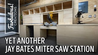 Building Jay Bates' Miter Saw Station