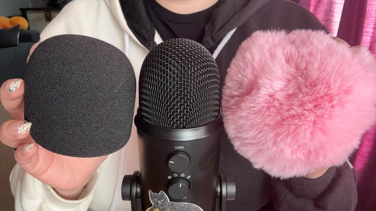 ASMR Mic scratching two different covers for sleep 😴 (No talking) - YouTube