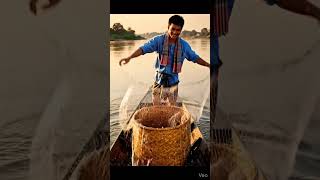 #reelschallenge #reel #shortvideo #viralvideo #mmo #videofishing #handsomeboy catching fish