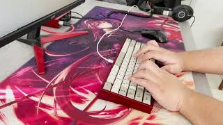 Hex 4B (lubed and filmed MX Blacks hyperglide)
