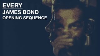 Video thumbnail of "Every James Bond Theme:  Evolution of the Opening Titles (1962-2015)"