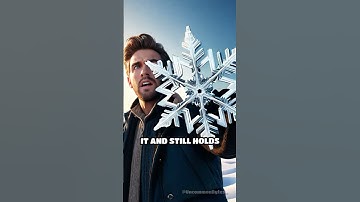 World’s Largest Snowflake: 15 Inches Wide!
