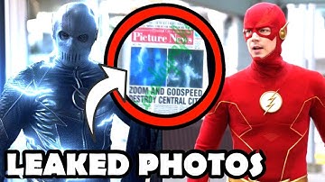 ZOOM & GODSPEED CONFIRMED TO RETURN! The Flash 8x15 Set Photos Breakdown
